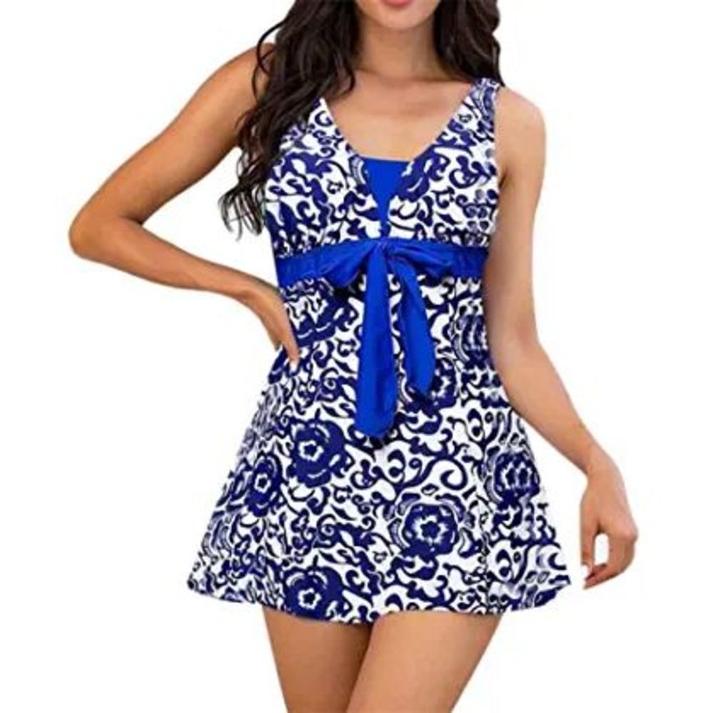 ECUPPER Womens One Piece Size XL Shapping Body Swimdress, new with tags